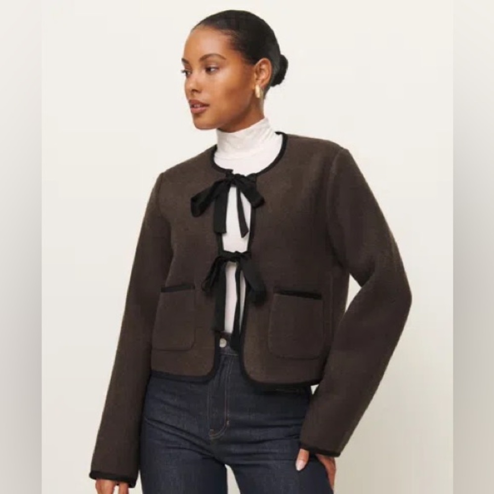Reformation Daisy Cropped Jacket